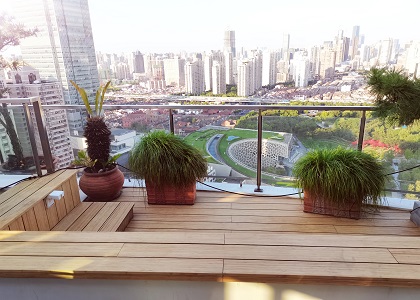 上海徐汇屋顶阳台